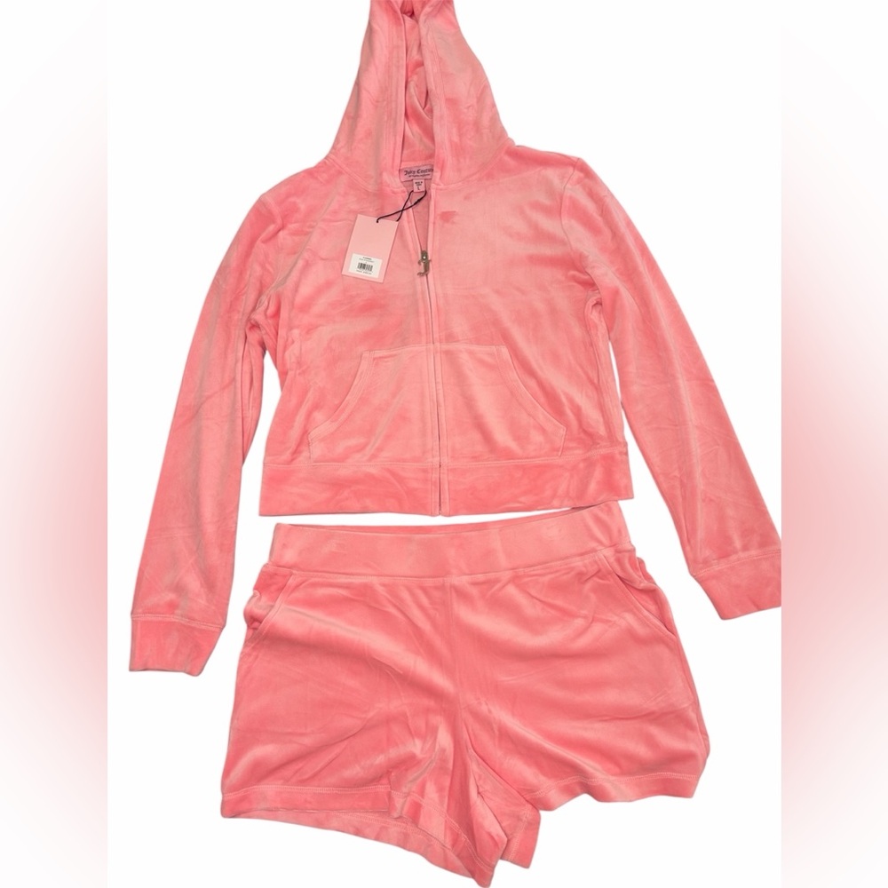 Juicy Couture Velour Flamingo Tracksuit - Picture 3 of 4